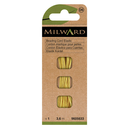 Fil élastique pour perles Milward Gold | 1,3 mm