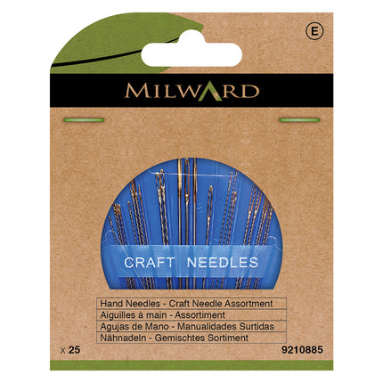 Aiguilles à coudre à la main Milward | Assortiment d'artisanat