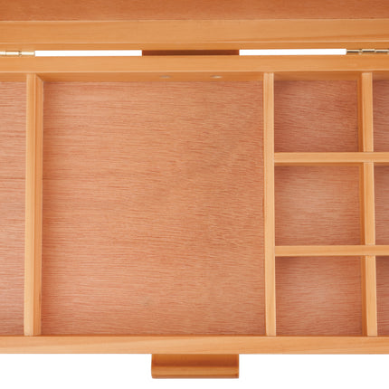 Boîte à Couture Cantilever en Bois de Pin Milward