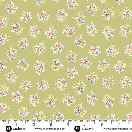 Makower | Petite Fleur | Posy | Vert