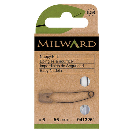 Épingles à couches Milward | 56 mm