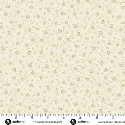 Edyta Sitar | Snow Flurry | Frost | Sage