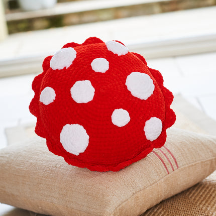 10244 Toadstool Soft Plushie Toy & Cushion | Crochet Pattern | Chunky