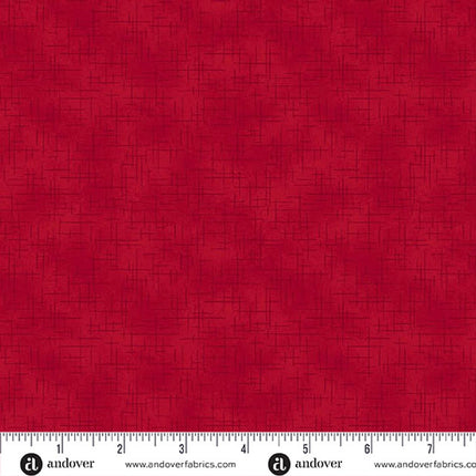 Makower | Retro Stitch | Chili