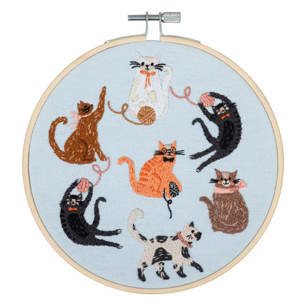 Trimits | Embroidery Kit | Cat