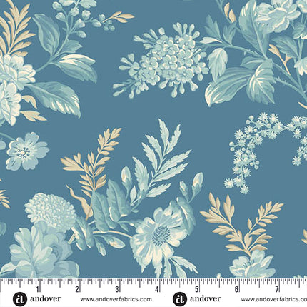 Edyta Sitar | Sewing Bird | Bed of Roses | Indigo