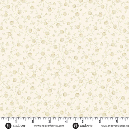 Edyta Sitar | Snow Flurry | Frost | Latte