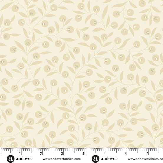 Edyta Sitar | Snow Flurry | Sparkleberry | Cream
