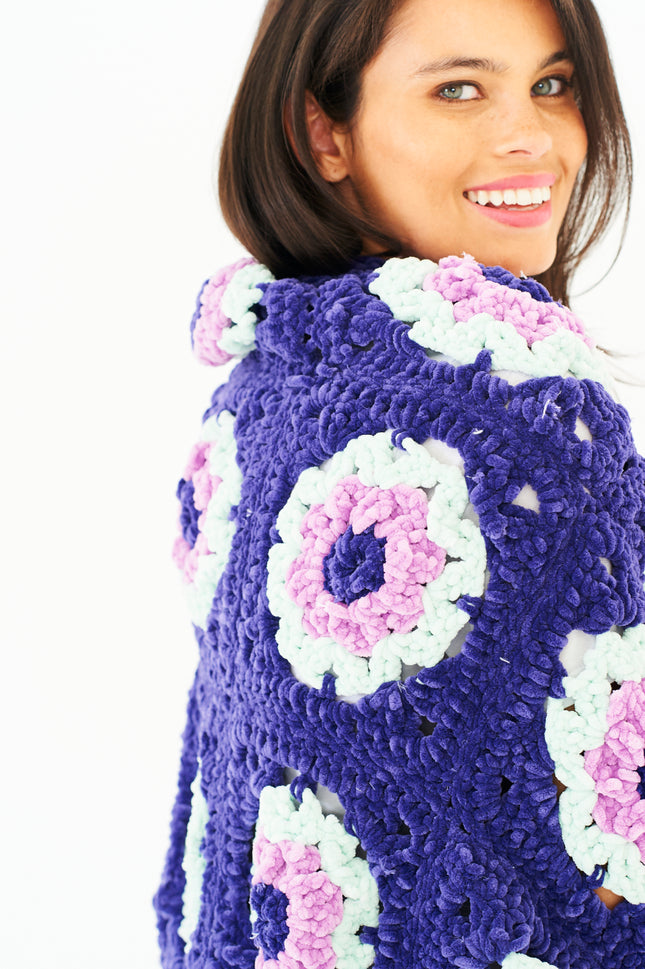 10249 Blanket | Crochet Pattern | Chunky