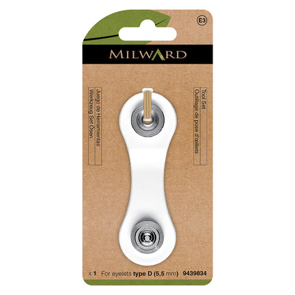 Milward Eyelet Tool Set D | 5,5 mm