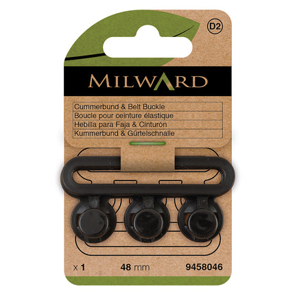 Milward Cummerbund Clip | Noir