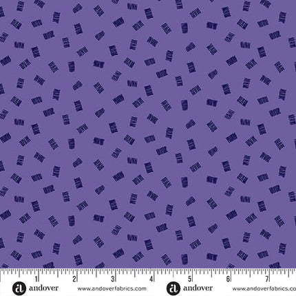 Nancy Rink | Moody Hues | Chunks | Blue Violet