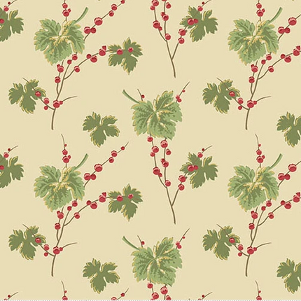 Edyta Sitar | Jingle Bell | Leaves & Berries | Buttercream