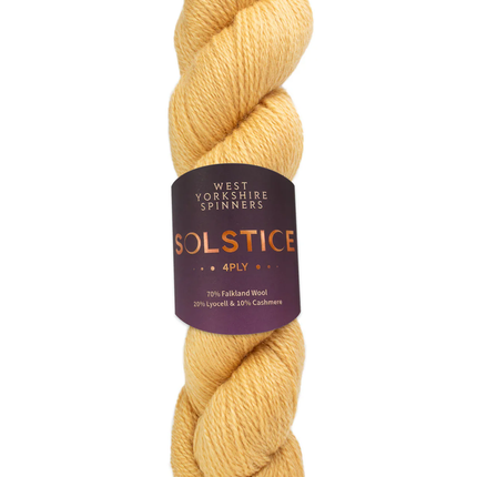 West Yorkshire Spinners | Solstice |  4PLY | Honey