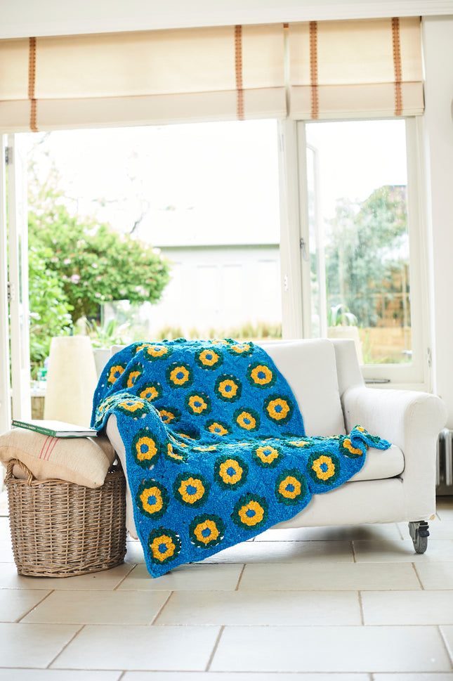 10249 Blanket | Crochet Pattern | Chunky