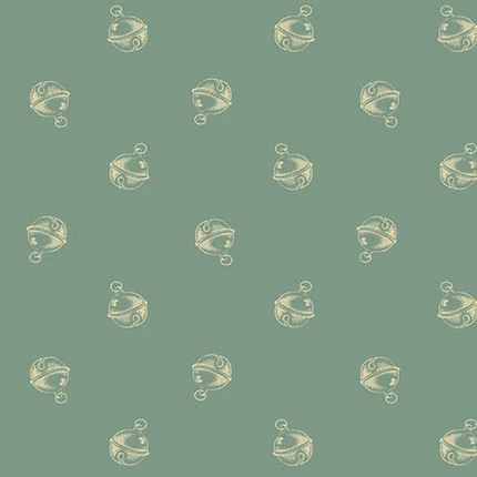 Edyta Sitar | Jingle Bell | Jingle Bell | Vintage Blue