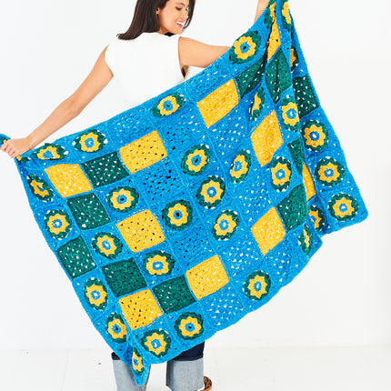 10249 Blanket | Crochet Pattern | Chunky