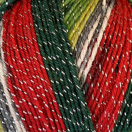 Stylecraft | Head Over Heels Festive | 4PLY | Elf 5555