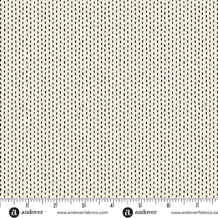 Makower | Nightfall | Stitch Line | Cream