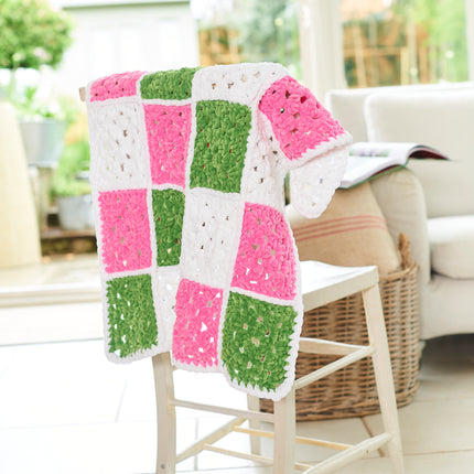 10249 Blanket | Crochet Pattern | Chunky