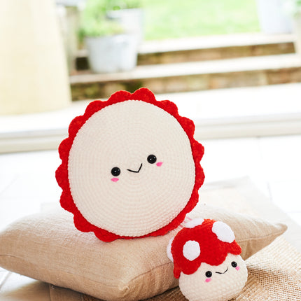 10244 Toadstool Soft Plushie Toy & Cushion | Crochet Pattern | Chunky