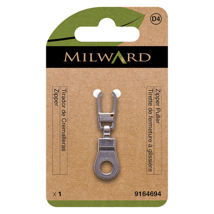 Milward Zipper Pull | Silver Ring