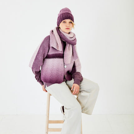Stylecraft | Chunky | Patron de Tricot 10185 | Cardigan, Bonnet & Écharpe
