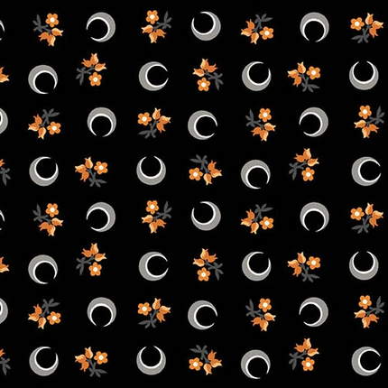 Makower | Nightfall | Flower Moon | Black