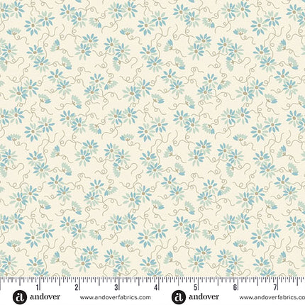 Edyta Sitar | Sewing Bird | Daisy Chain | Nimbus