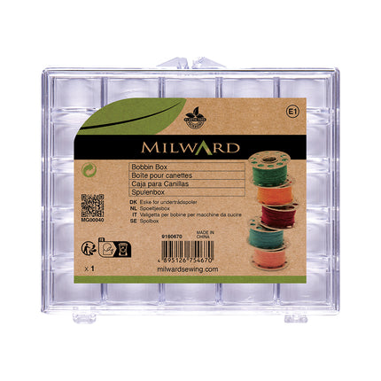 Boîte à canettes Milward | 25 bobines