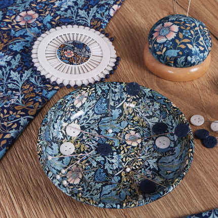 Hobby Gift | Magnetic Pin Dish | William Morris Woodblock Floral