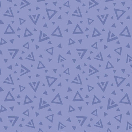 Nancy Rink | Moody Hues | Triangles | Periwinkle