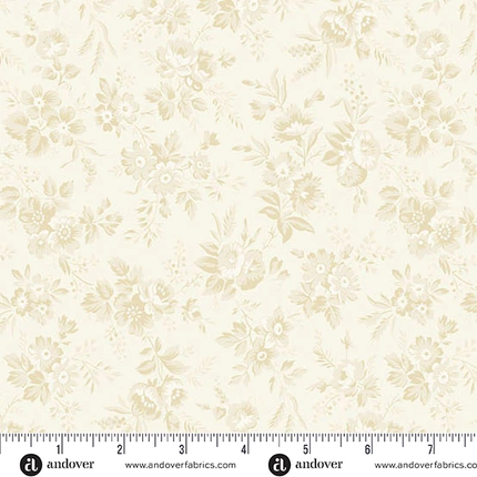 Edyta Sitar | Snow Flurry | Winter Garden | Cream