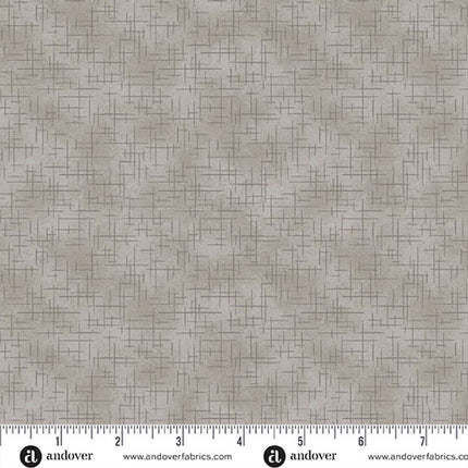 Makower | Retro Stitch | Carbone