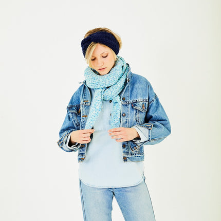 Stylecraft | Aran | Knitting Pattern 10176 | Shawl, Wrist warmers, Headband