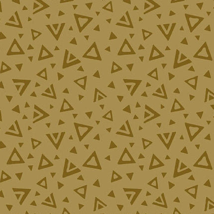 Nancy Rink | Moody Hues | Triangles | Gold