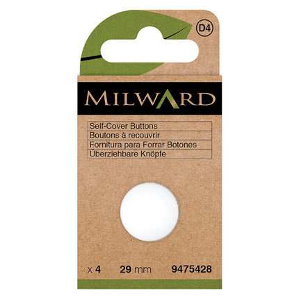 Boutons à recouvrir Milward en nylon | 29mm