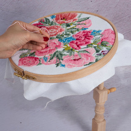 Support de cadre de siège Milward avec 3 cercles à broder 15,2 cm 20,3 cm 25,4 cm