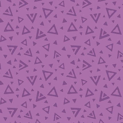 Nancy Rink | Moody Hues | Triangles | Plum