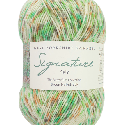 West Yorkshire Spinners | Signature 4ply | Green Hairstreak 1246