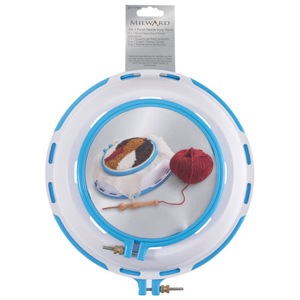 Support de cerceau pour aiguille à perforer Milward : 3-en-1 : 15 cm et 23 cm