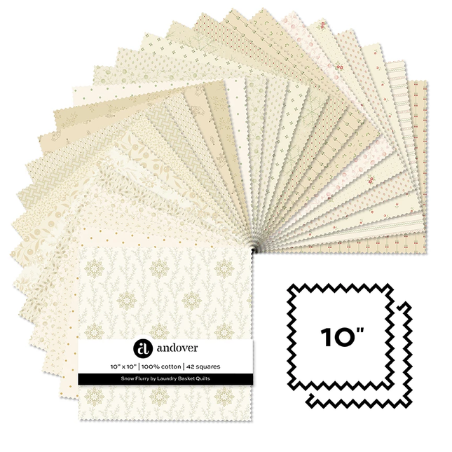 Edyta Sitar | Snow Flurry | 10'' Layer Cake