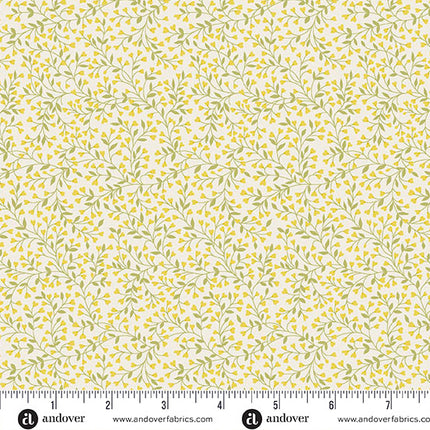Makower | Petite Fleur | Vigne | Jaune