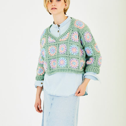 Stylecraft | Aran | Crochet Pattern 10172 | Crochet Sweater & Cardigan