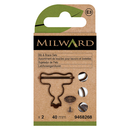 Salopette en jean Milward Bronze | 40mm