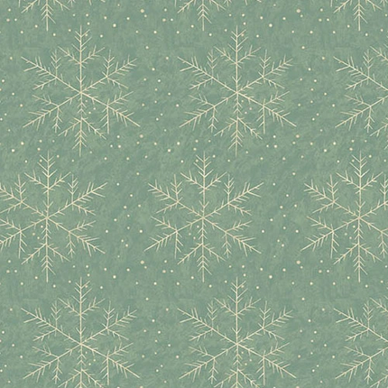 Edyta Sitar | Jingle Bell | Snowfall | Vintage Blue