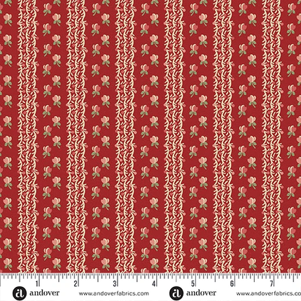 Edyta Sitar | Jingle Bell | Fairy Lights | Cranberry