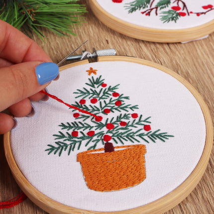 Trimits | Embroidery Kit | Mini Tree