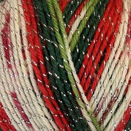 Stylecraft | Head Over Heels Festive | 4 fils | Miracle 5551