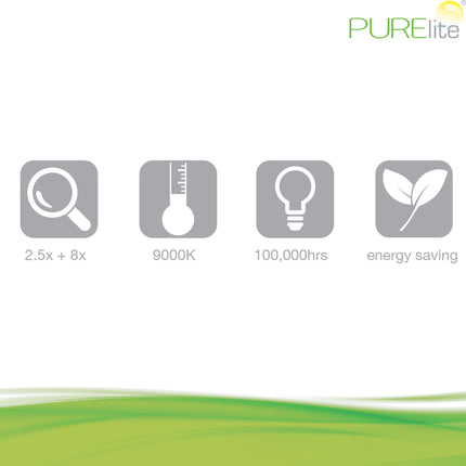 PURElite | Magnifying Lamp | Clip-On
